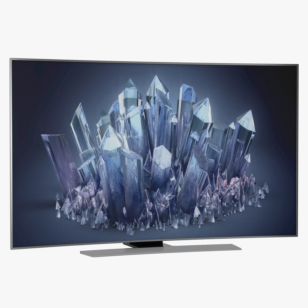 Samsung 4K UHD HU9000 Series Curved Smart TV 65 inch 3D Model 3D model preview