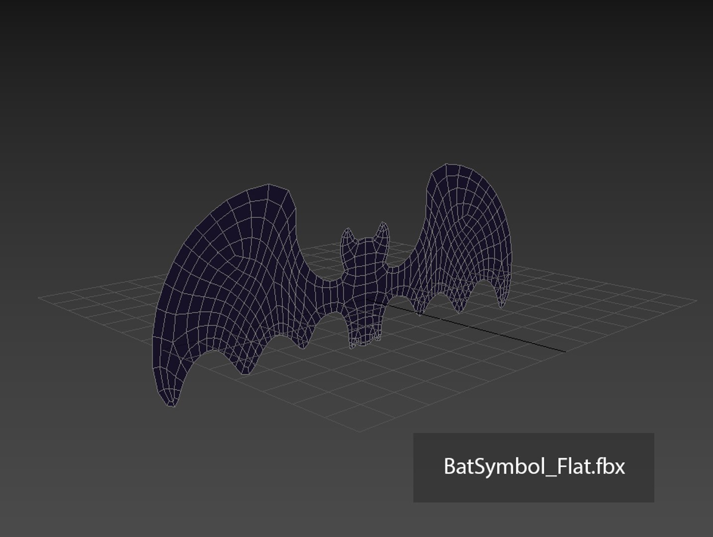 Bat Symbol 3D Model - TurboSquid 1616893