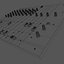 m1 mixing console 3d model