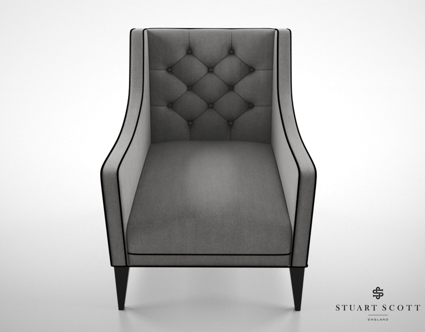 stuart scott sartor chair 3d model