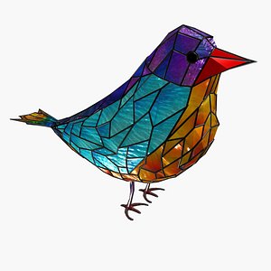 3D Fancy bird