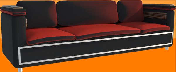 3d model seat furniture