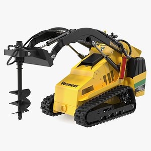 3D vermeer s450tx auger drill