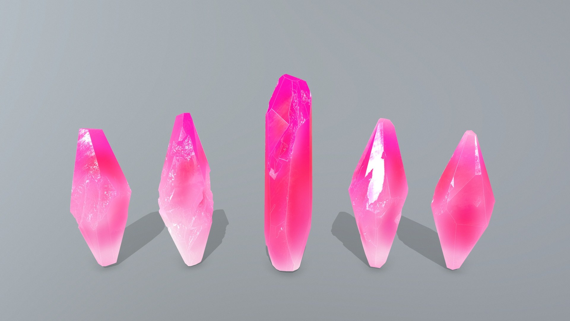 3D Crystal Set 1 Model - TurboSquid 2272794