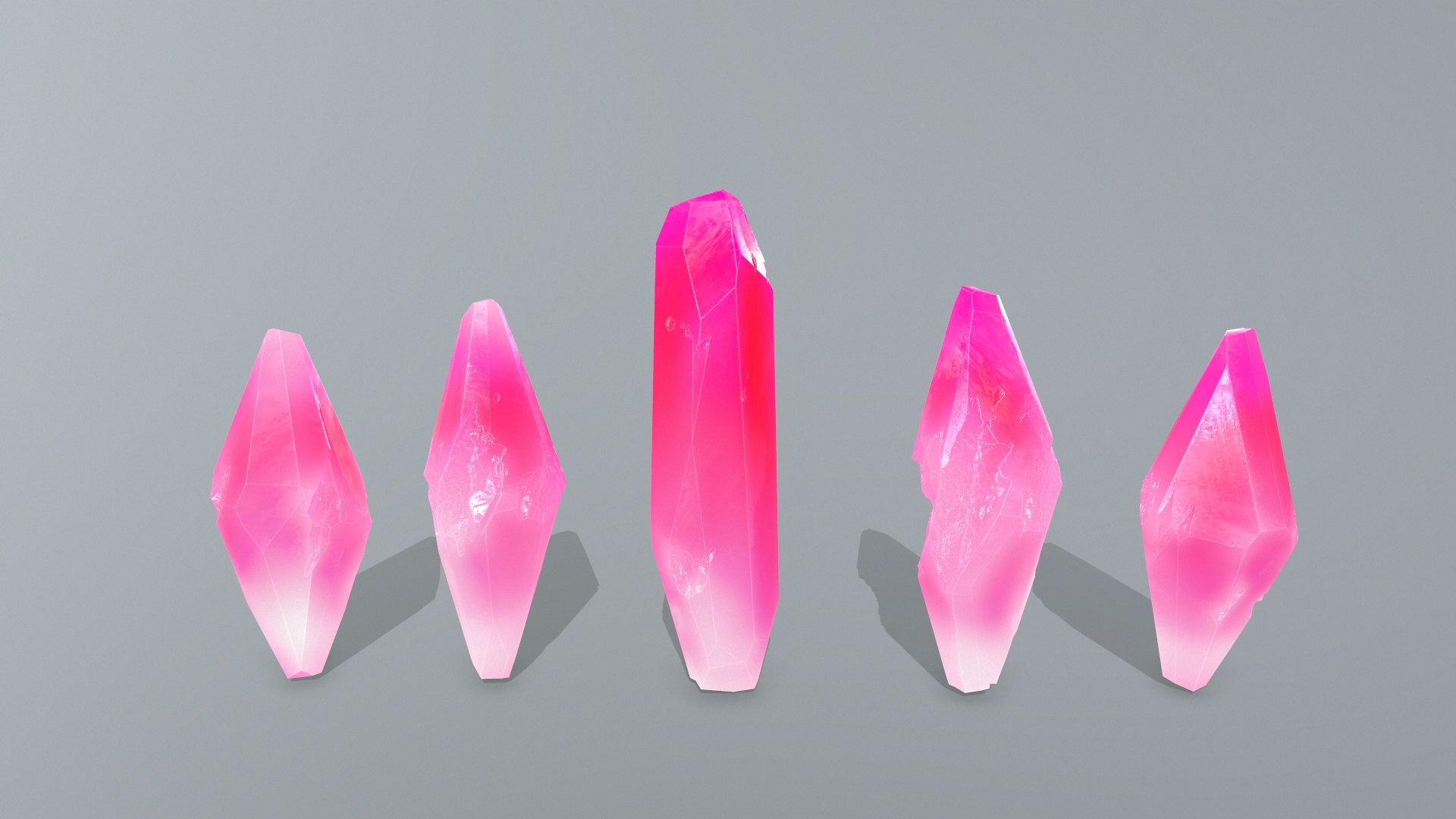 3D Crystal Set 1 Model - TurboSquid 2272794