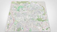 Cityscape Denton Texas USA