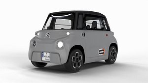 Citroen Ami 2020 3d model model