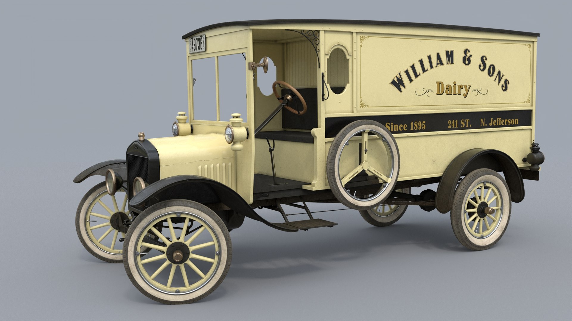 Ford Model T delivery truck フォードモデル 1/18 希少 Ford Model T