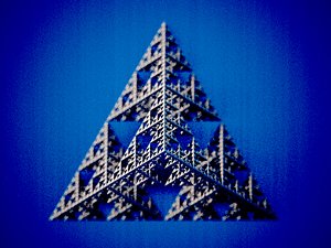 tetrahedron sierpinski fractal obj