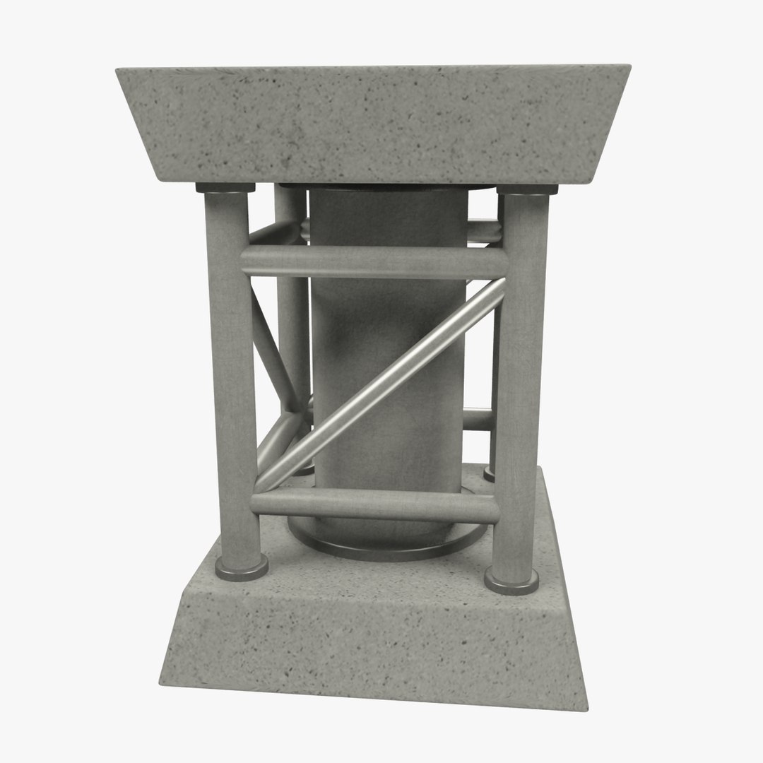 3D Truss Column Model - TurboSquid 1242136
