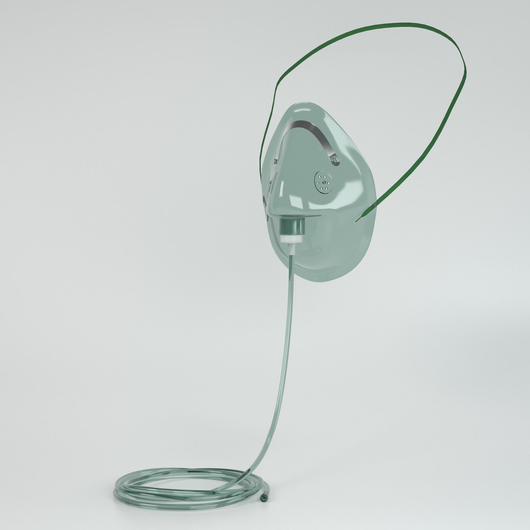 Oxygen Mask 3D Model - TurboSquid 1545624