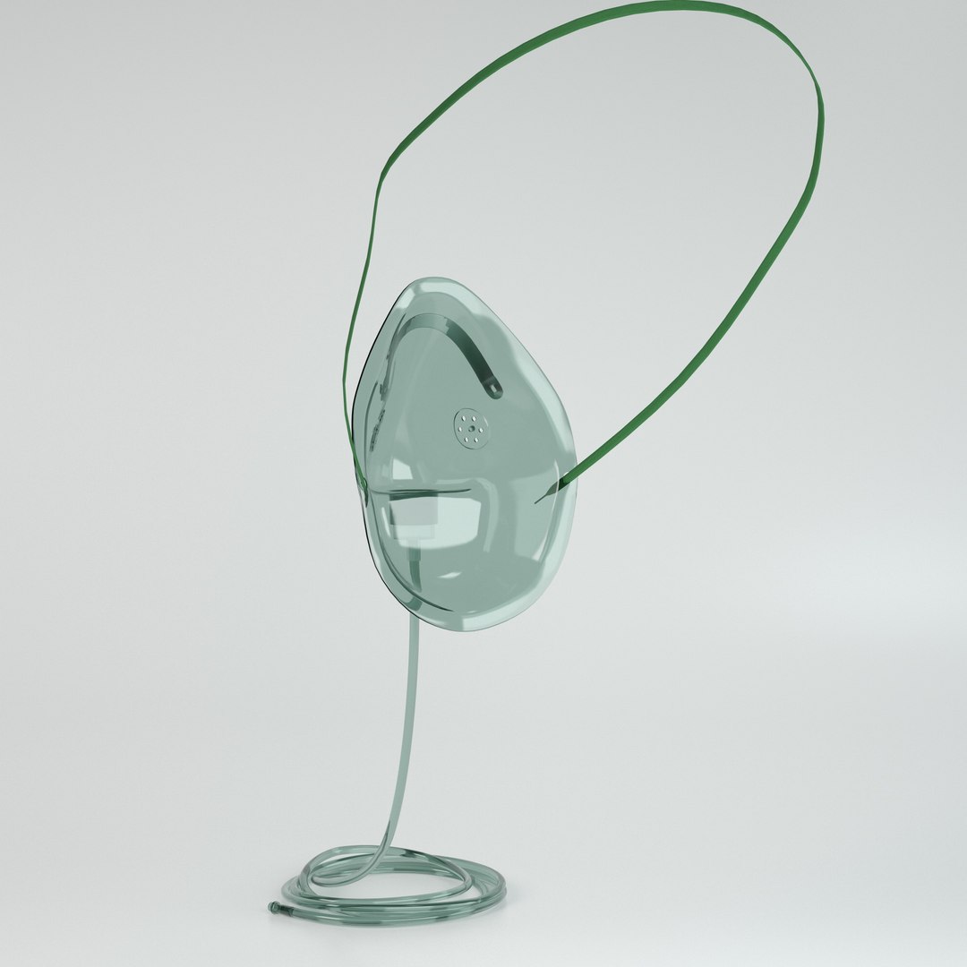 Oxygen Mask 3D Model - TurboSquid 1545624