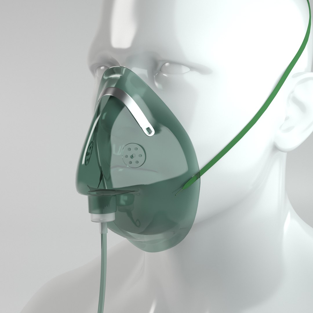 Oxygen Mask 3D Model - TurboSquid 1545624