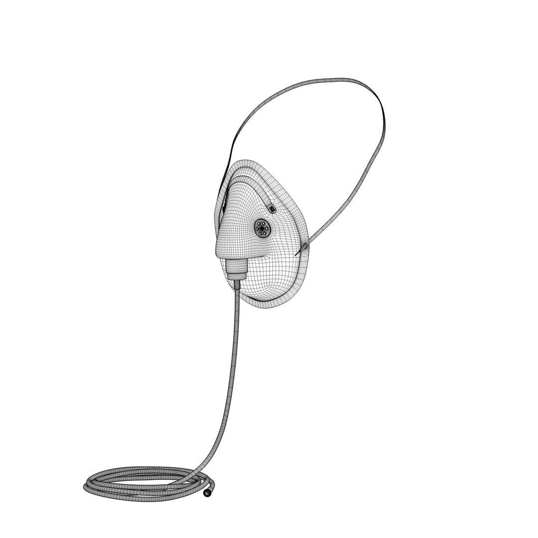 Oxygen Mask 3D Model - TurboSquid 1545624