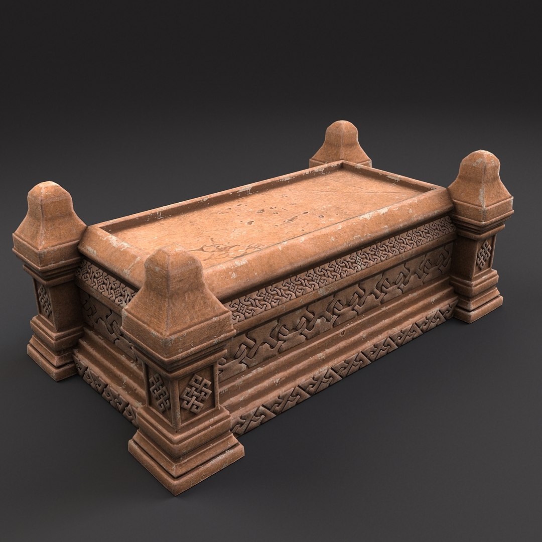 Sarcophagus 3D - TurboSquid 1215627