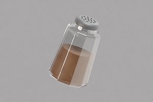 3D Pepper Jar model