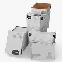 Amazon Basics Paper Boxes with Loose Sheets