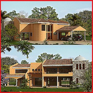 3d house furniture model