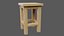 Wooden Tabouret