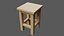 Wooden Tabouret
