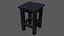 Wooden Tabouret