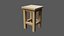 Wooden Tabouret