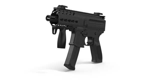 Mini Submachine Gun SMG SIG SAUER MPX 3D model - TurboSquid