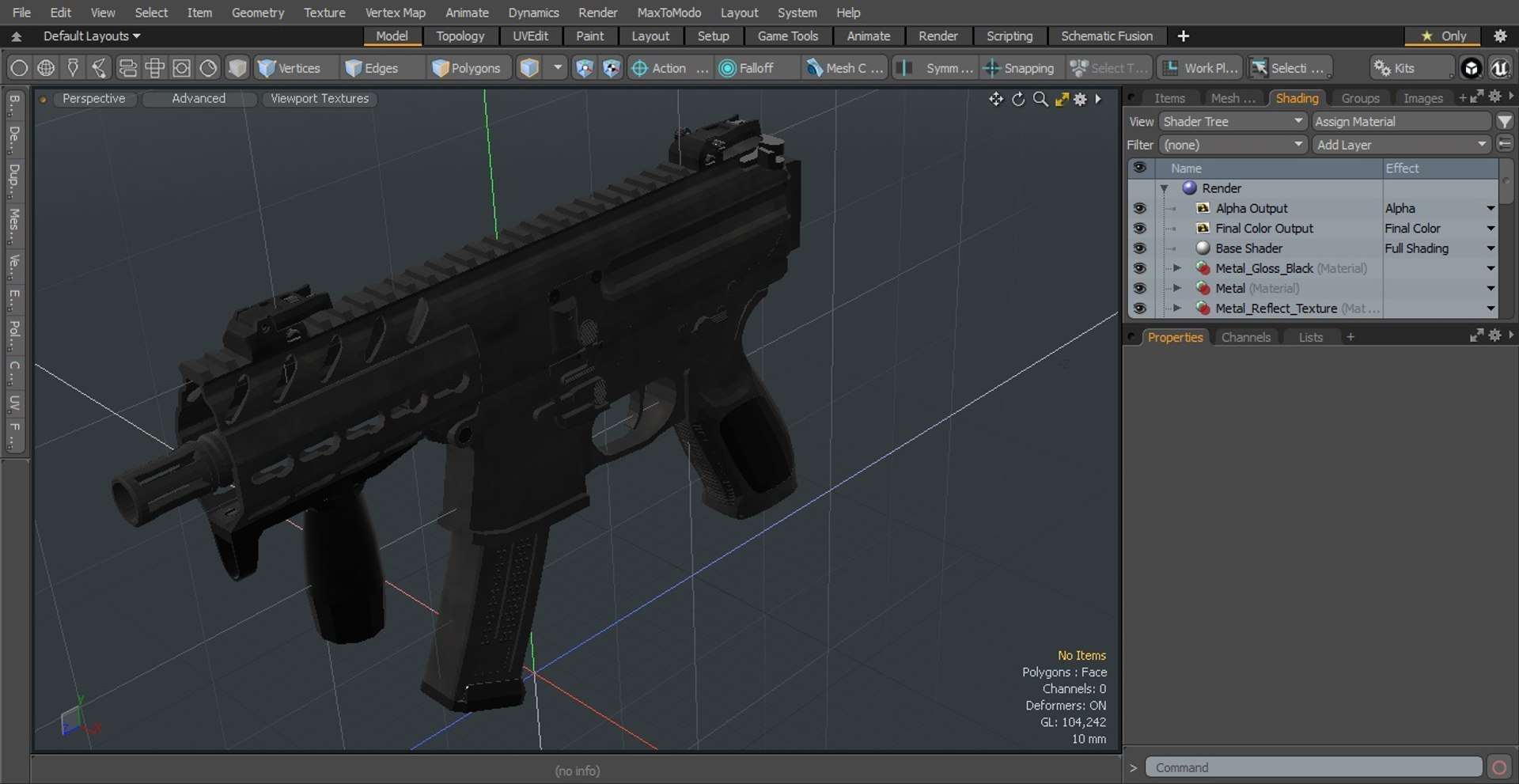 Mini Submachine Gun SMG SIG SAUER MPX 3D Model - TurboSquid 2148554