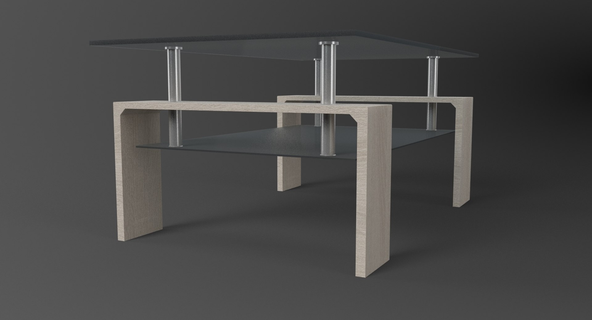 Allora Coffee Table 3D Model - TurboSquid 1272970