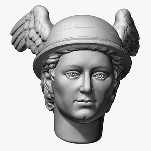 Mercury Roman God Head