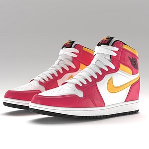 Jordan 1 Retro High Light Fusion Red PBR