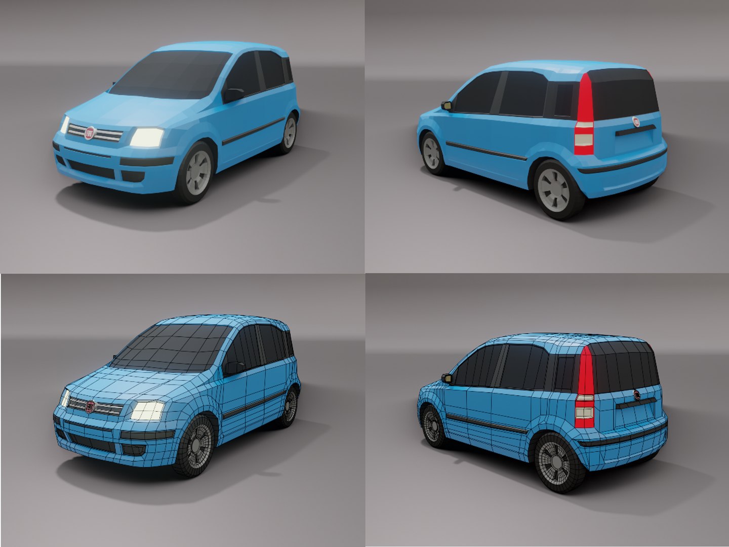 collection of 50 low poly cars 3D model https://p.turbosquid.com/ts-thumb/sY/dqHRDB/TE/fiatpand2004/png/1624729048/1920x1080/fit_q87/88f8f87d445d03b8651761d11163328ab0d4cca5/fiatpand2004.jpg