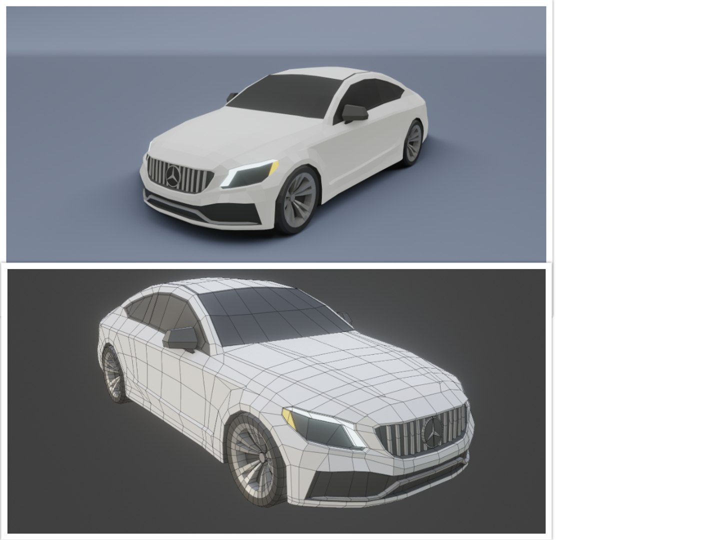 collection of 50 low poly cars 3D model https://p.turbosquid.com/ts-thumb/sY/dqHRDB/TU/mercedesc63/png/1624728961/1920x1080/fit_q87/01d814f15934f4fad09c6f8bf3f2387a0e78bc98/mercedesc63.jpg
