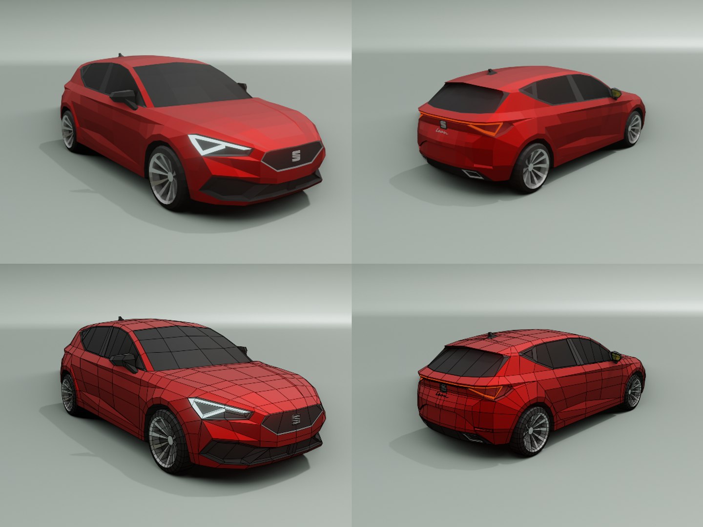 collection of 50 low poly cars 3D model https://p.turbosquid.com/ts-thumb/sY/dqHRDB/aD/seatleon/png/1624728881/1920x1080/fit_q87/7d7df72456fe2e88f06ab73a0eedd68990661ee9/seatleon.jpg