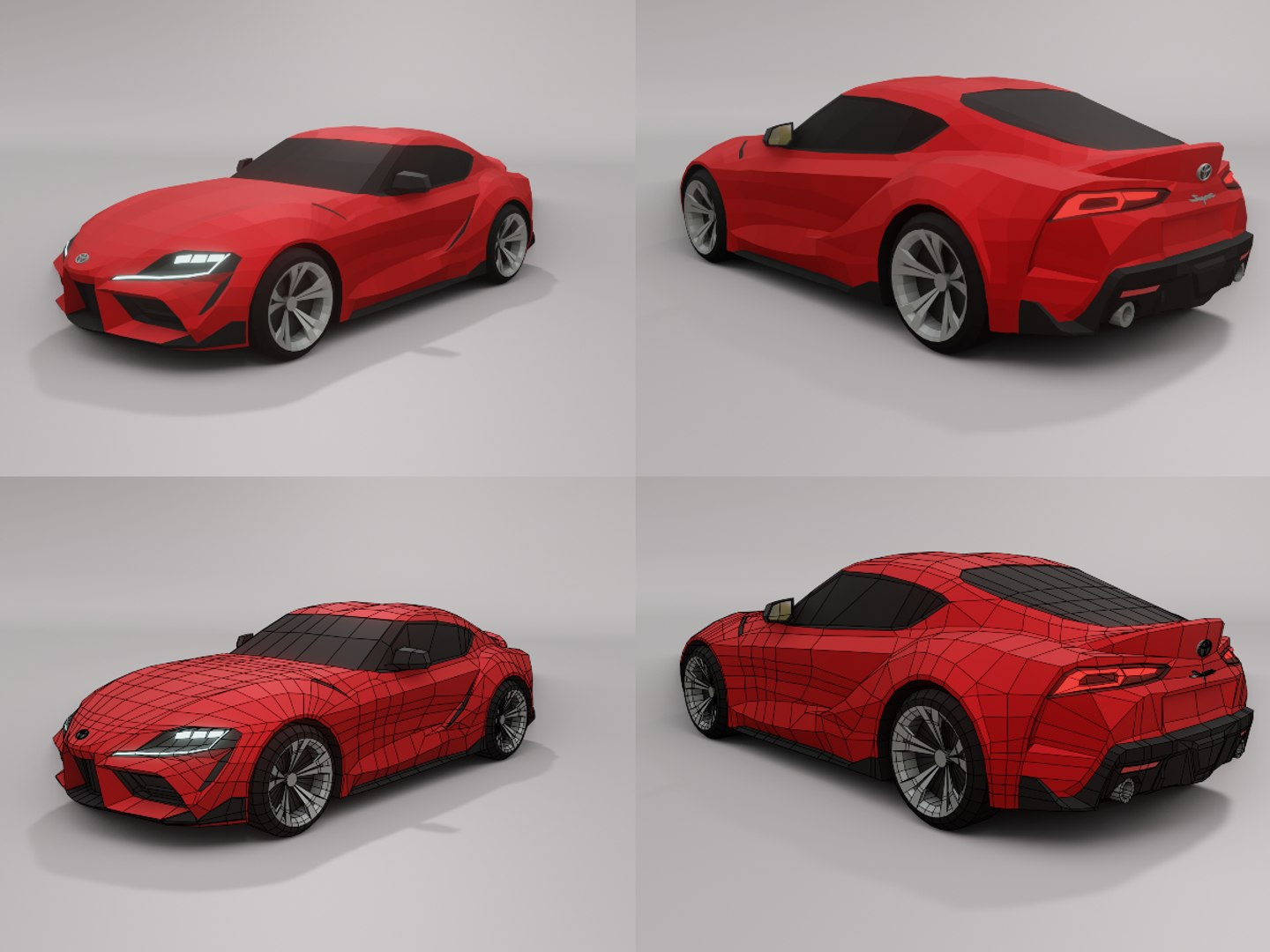 collection of 50 low poly cars 3D model https://p.turbosquid.com/ts-thumb/sY/dqHRDB/bi/toyotasupra/png/1624729013/1920x1080/fit_q87/d47999e216fdd79bdf2daa5910b2f3189820c755/toyotasupra.jpg