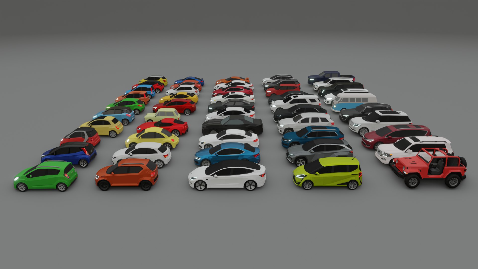 collection of 50 low poly cars 3D model https://p.turbosquid.com/ts-thumb/sY/dqHRDB/jD/50carspack09/png/1624728829/1920x1080/fit_q87/afafc33d4c550a9d6e06360e81035a5dcd26d8c6/50carspack09.jpg