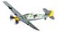 Messerschmitt - BF-109 E - Giallo 5