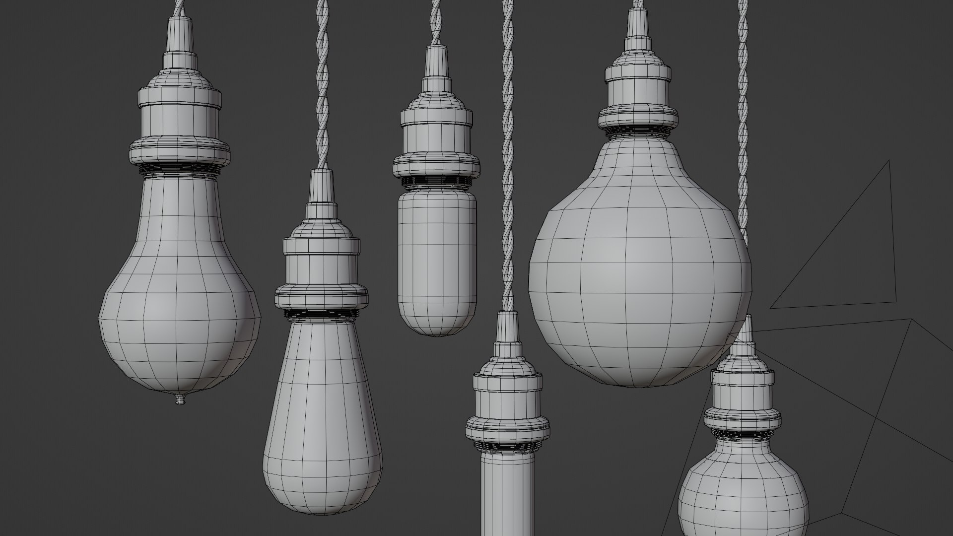 3D Edison Lamps - TurboSquid 1897427
