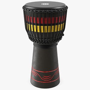 Meinl Percussion ADJ7L Wood Djembe African Style
