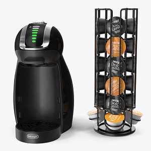 Nescafe Coffee Machine with Capsule Holder Black