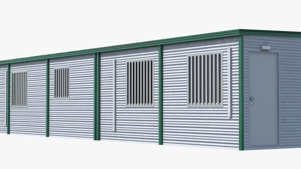 modelo 3d Edificio de oficinas modular moderno - TurboSquid 2180874