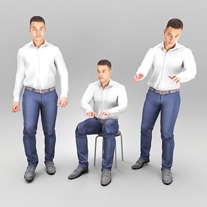 Animated business man 390