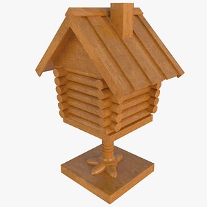 toy house chicken legs 3D model