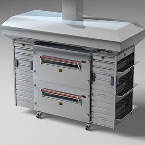 3ds max pizza oven