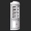 Librería de muebles vintage PBR Game Ready