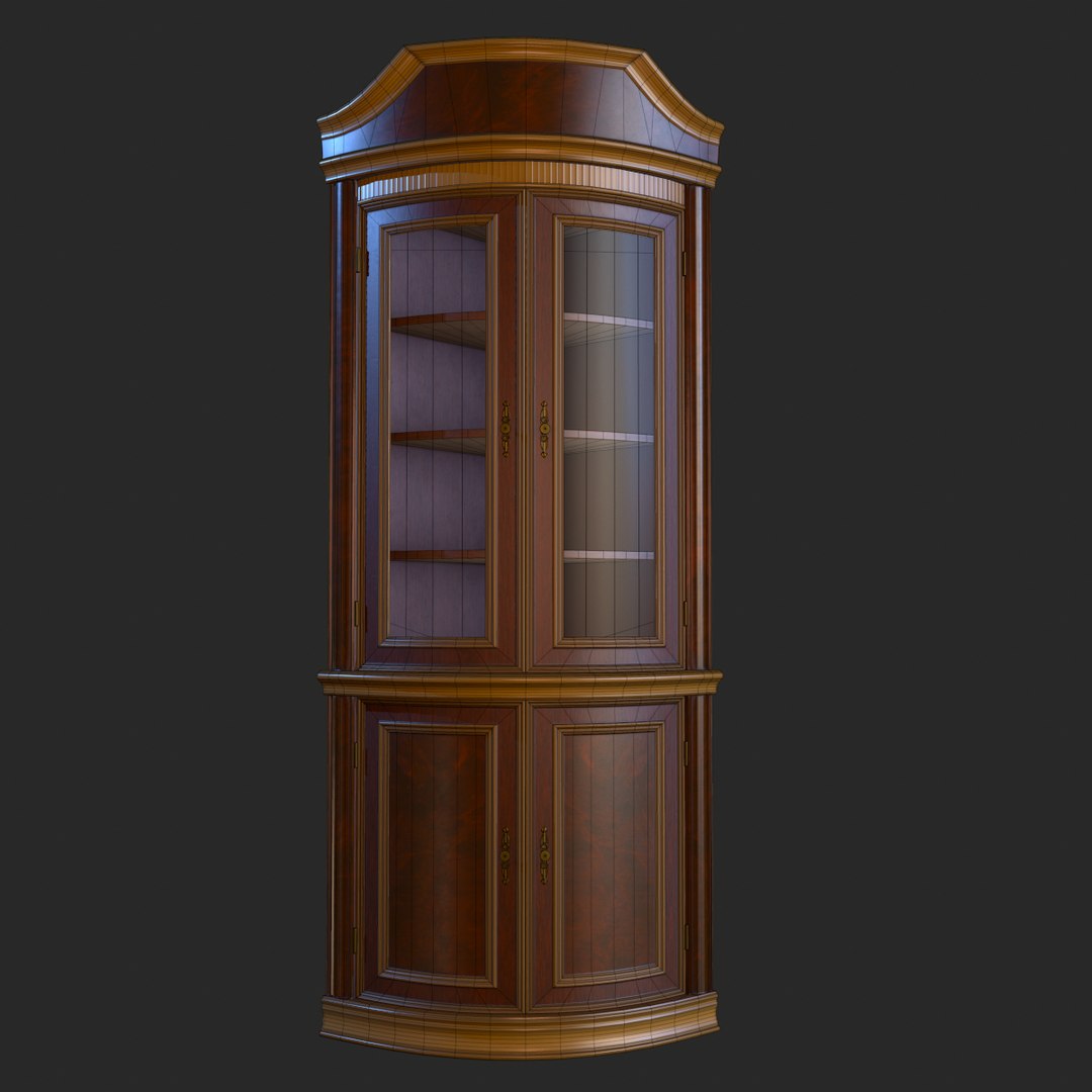 3D model vintage furniture bookcase pbr https://p.turbosquid.com/ts-thumb/sZ/4L6oY8/N1Rw0Rln/screenshot011/png/1593625708/1920x1080/fit_q87/a25afca48177db89d109d4d40a244b3e773993e3/screenshot011.jpg
