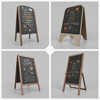 Customizable Versatile Sidewalk Signage