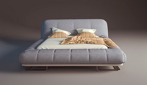 3d bed fabric model
