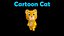 Cartoon Cat Animated