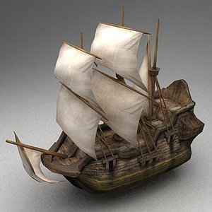 3d model of ship